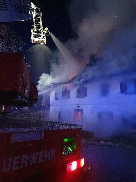 Wirtschaftsgebäudebrand Siebenbrünn (Bild 3)